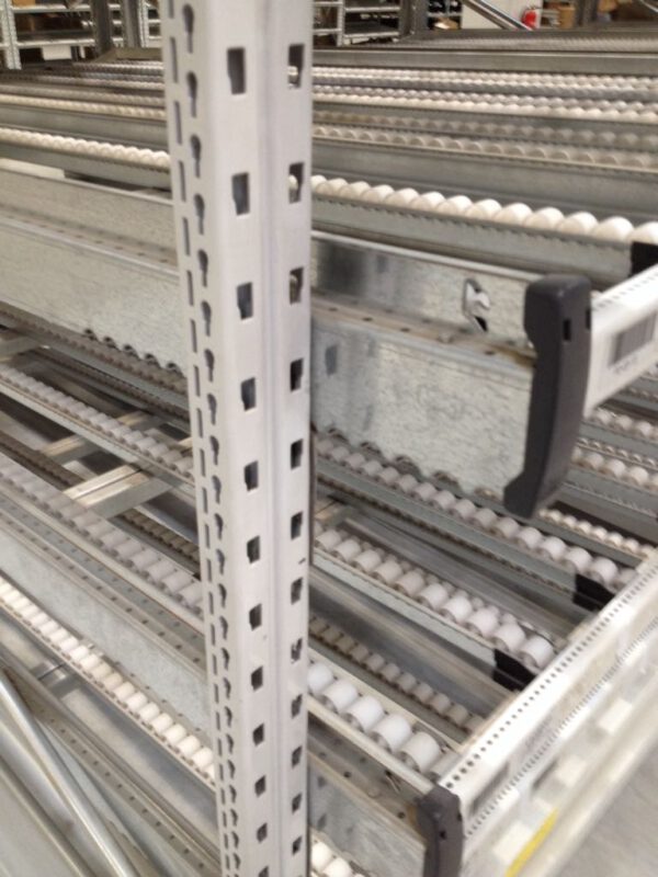 ca. 137 Stueck Stueckgutdurchlaufregale FLEX, fahrbar - gebraucht -: – Bild 2