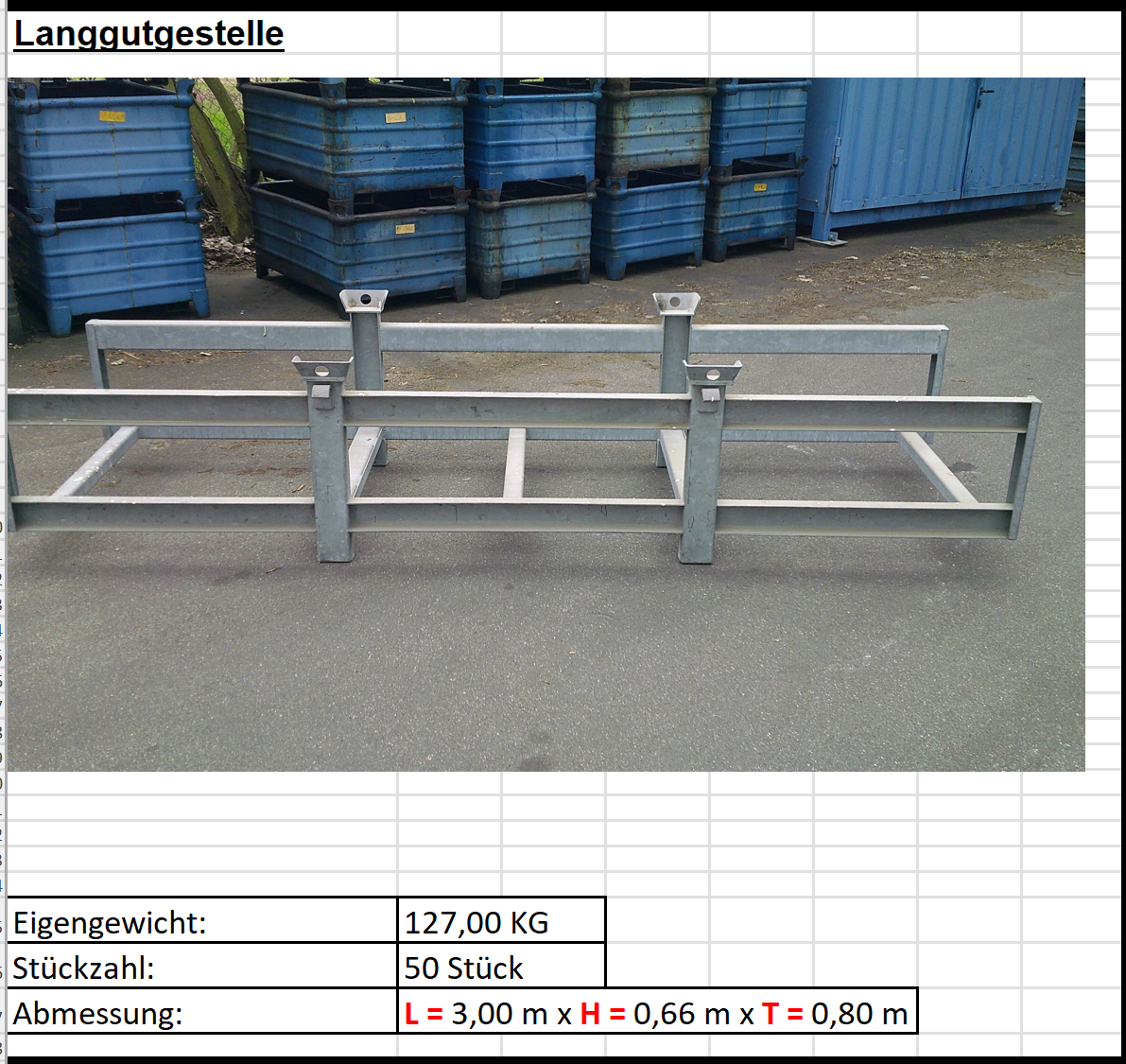 Angebote Lagertechnik und Fördertechnik lagertechnik