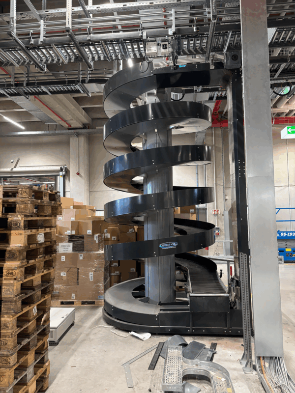 Fördertechnik-Spirale, Apollo