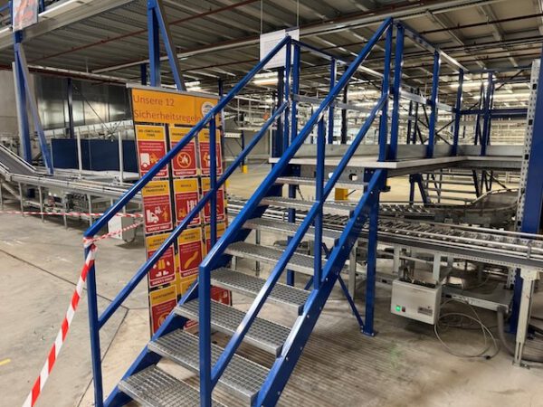 3x Übergang / Treppe / Überstieg z.B. für Fördertechnik