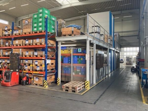 Lagerbühne / Mezzanine, Bito, ca. 300m2, 600kg/m2 – Bild 2