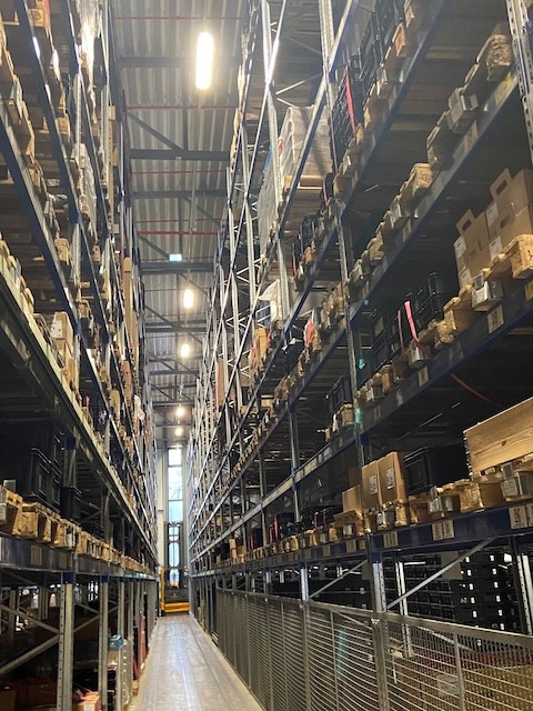 Palettenregal, Bito, Höhe ca. 10,60m, 1.000kg / Palette ca. 2.568 Stellplätze lagertechnik Palettenregal, Bito, Höhe ca. 10,60m, 1.000kg / Palette ca. 2.568 Stellplätze – Bild 2