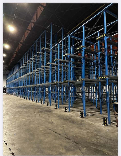 Paletteneinfahrregal, Ohra, 850kg / Palette, 2.470 Palettenstellplätze, auch für CP1-Industriepaletten lagertechnik Paletteneinfahrregal, Ohra, 850kg / Palette, 2.470 Palettenstellplätze, auch für CP1-Industriepaletten – Bild 2