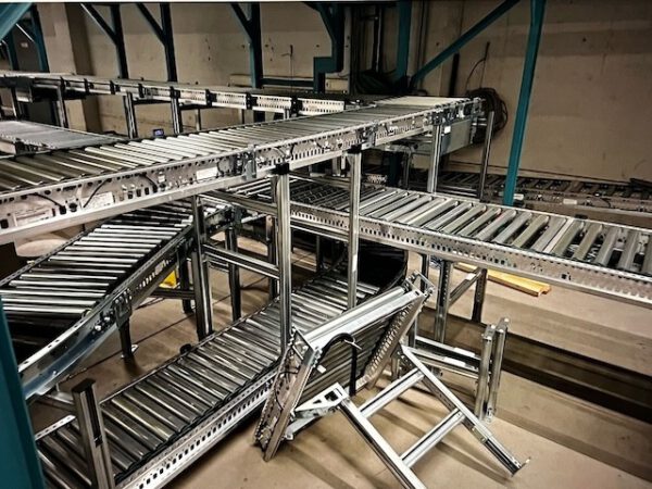 Fördertechnikanlage, TGW, für Behälter 600x400mm, ca. 300m – Bild 2