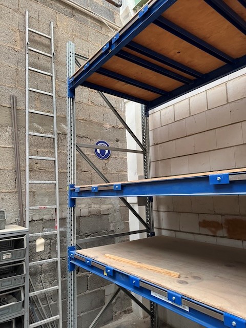 2 Felder Palettenregal, SSI Schäfer, Rahmenhöhe ca. 3,50m bis 4m, Traversenlänge: 2,80m, lagertechnik 2 Felder Palettenregal, SSI Schäfer, Rahmenhöhe ca. 3,50m bis 4m, Traversenlänge: 2,80m, – Bild 11