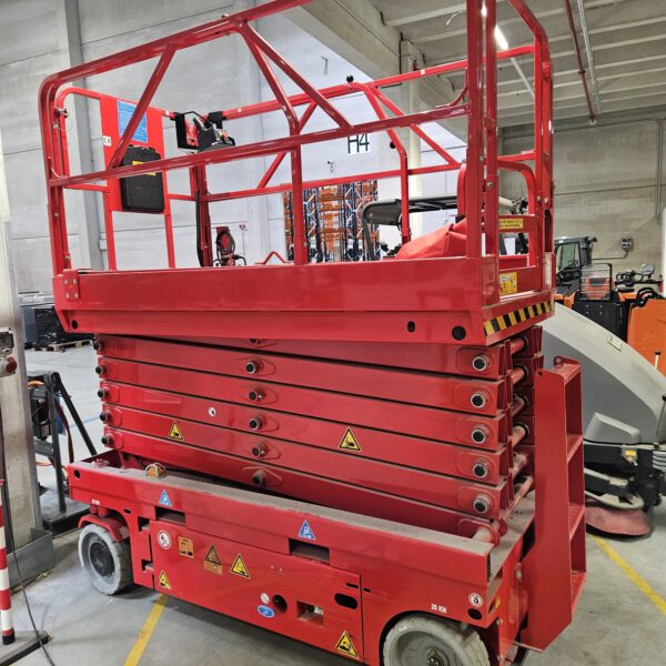 Selbstfahrende Scherenarbeitsbühne, PB Lifttechnik GmbH, Arbeitshöhe 14m, 320kg Hebekapazität – Bild 11