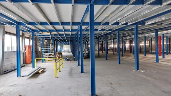 Stahlbau - Lagerbühne, 500kg/m2, ca. 2.000 m2 verfügbar – Bild 12