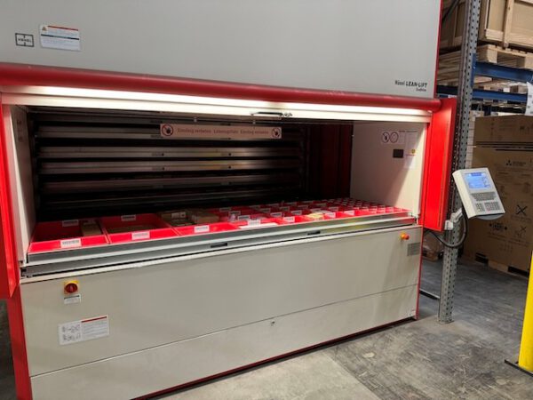 Liftsystem, Hänel High Speed, ca. 10m hoch, 450kg / Tablar, Tablar: ca. 2,86m x 82cm, 88 Tablare – Bild 12