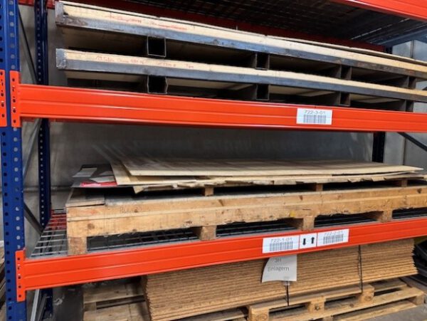 Palettenregal, Topregal, Höhe 4,50 - 5m, Traversenlänge 2,70m und 3,60m, 555kg – 1.000kg pro Palette, max. 288 Palettenstellplätze – Bild 12