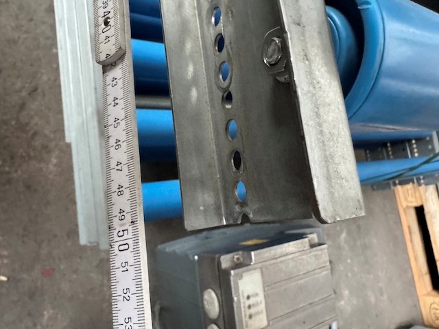 unangetriebene Rollenbahn, ca. 22,7m lang, 1 Kurve, inkl. Füße lagertechnik unangetriebene Rollenbahn, ca. 22,7m lang, 1 Kurve, inkl. Füße – Bild 13