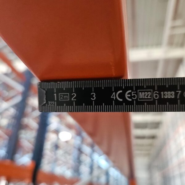 Palettenregal, Mecalux, Höhe 9,50m, Traversenlänge 2,70m 800kg pro Palette, max. 41.000 Palettenstellplätze – Bild 13