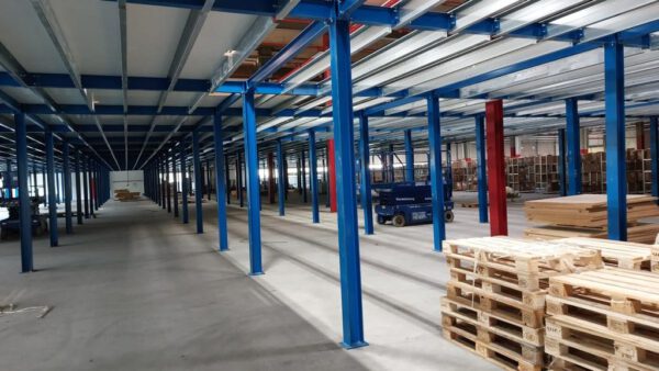 Stahlbau - Lagerbühne, 500kg/m2, ca. 2.000 m2 verfügbar – Bild 13
