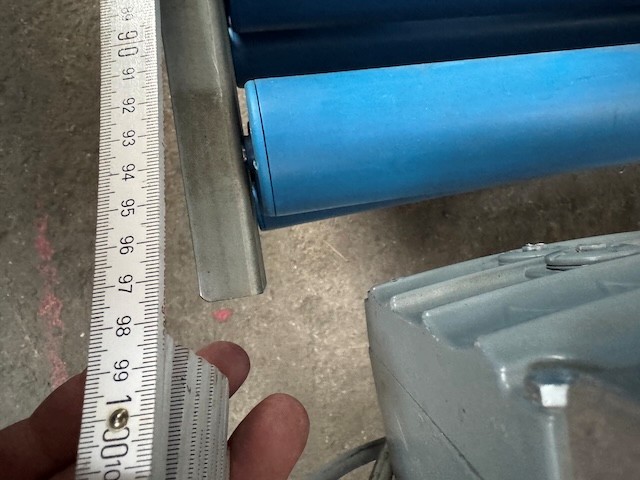 unangetriebene Rollenbahn, ca. 22,7m lang, 1 Kurve, inkl. Füße lagertechnik unangetriebene Rollenbahn, ca. 22,7m lang, 1 Kurve, inkl. Füße – Bild 14