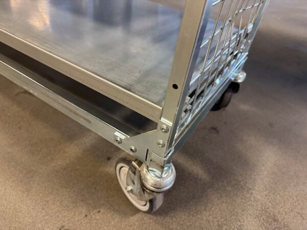 190 Stück Kommissionierwagen / Transportwagen, Wanzl KT-3, 1,90m lang – Bild 16