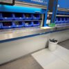 2 Lagerpaternoster, Megamat, 350kg / Gondel, ca. 6,45m und 7,45m hoch, 22 bzw. 32 Gondeln – Bild 17