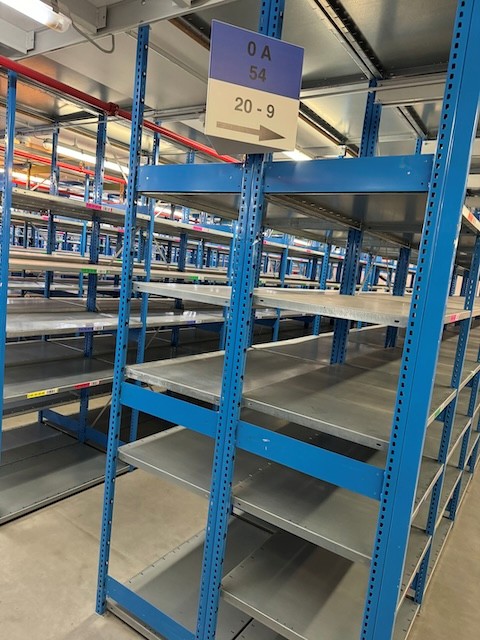 1.400 Felder Fachbodenregale, Tixit, Fachböden 1,30m und 1m Breite, Tiefe 0,60m, Rahmenhöhe 2,40m und 4,80m lagertechnik 1.400 Felder Fachbodenregale, Tixit, Fachböden 1,30m und 1m Breite, Tiefe 0,60m, Rahmenhöhe 2,40m und 4,80m – Bild 18