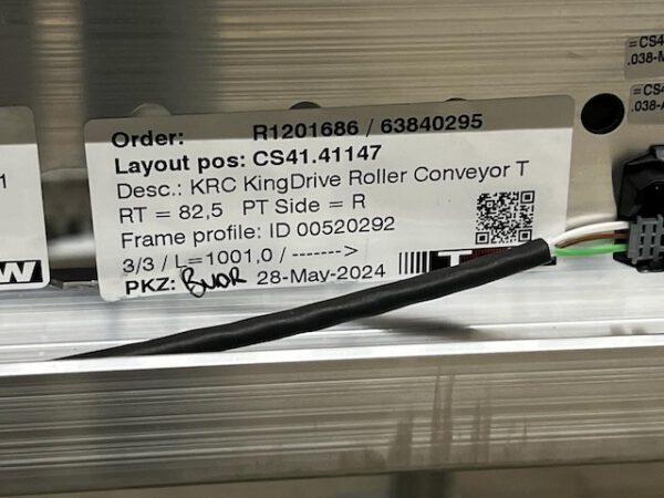 Fördertechnikanlage, TGW, für Behälter 600x400mm, ca. 300m – Bild 19