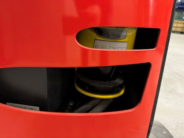 Schmalgang-Kommissionierer, Linde K, ca. 2.000 Stunden mit kleiner Plattform – Bild 20
