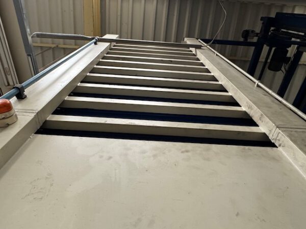 Blechlager-Doppel-Turm, Heitling, 36 Kassetten, für Blechformat 1,50m x 2m, 3 to. / Kassette – Bild 20