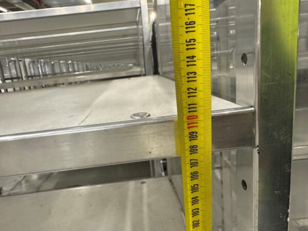 470 Stück Kommissionierwagen / Transportwagen mit 5 Böden und Treppe, Alu – Bild 20