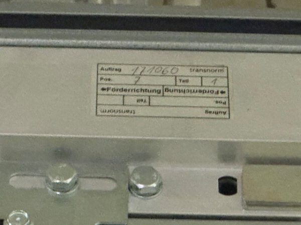 Steigband / Gurtförderer, angetrieben, ca. 16,40m Länge, Gurtbreite 59cm, Transnorm – Bild 2
