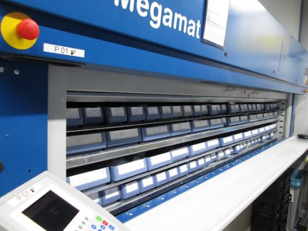 Lagerpaternoster, Megamat, ca. 3,04m hoch, 350kg / Gondel – Bild 3
