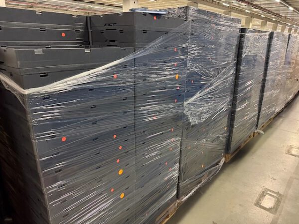 2.400 Stück, Euro- Faltboxen, FB 6442, LxBxH: 60x40x42 cm – Bild 3