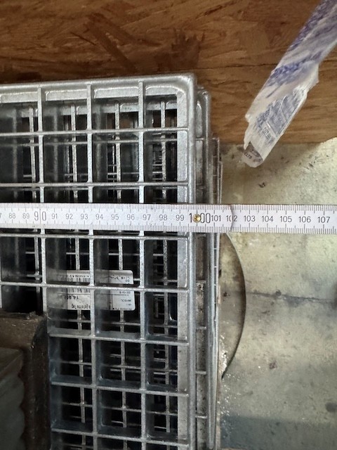 20x Gitterroste, 1m x 1,20m lagertechnik 20x Gitterroste, 1m x 1,20m – Bild 3