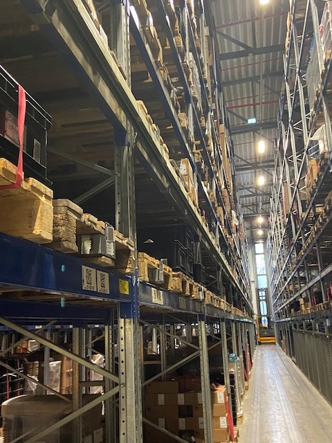 Palettenregal, Bito, Höhe ca. 10,60m, 1.000kg / Palette ca. 2.568 Stellplätze lagertechnik Palettenregal, Bito, Höhe ca. 10,60m, 1.000kg / Palette ca. 2.568 Stellplätze – Bild 3