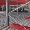 Palettendurchlaufregal / bzw. Durchlaufregal für Sonderladungsträger 1,40m x 1,20m, max. 700kg, Platz für 300 Ladungsträger – Bild 3