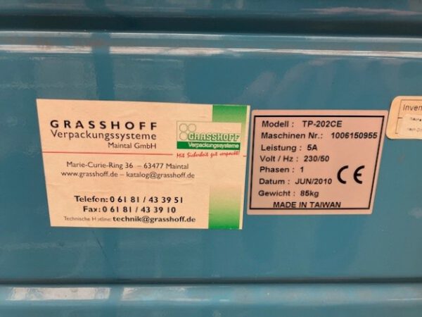 Umreifungsbandhalbautomat / Paketumreifer – Bild 2