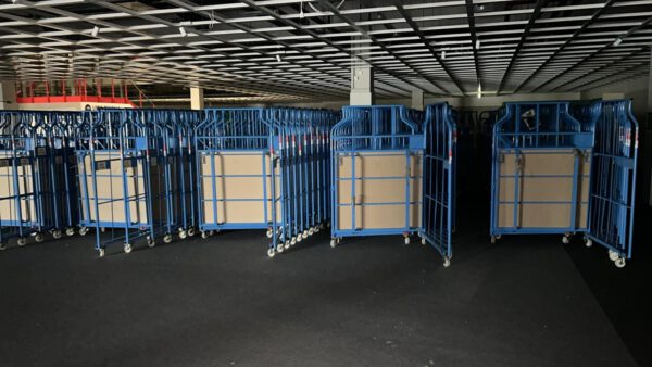 Posten mit ca. 557 Corletten, Cordes und Koch, Breite 1,30m / 2m / 2,50m /,2,70m - zum größten Teil mit Kufen, meist NICHT stapelbar, wenige stapelbar – Bild 3