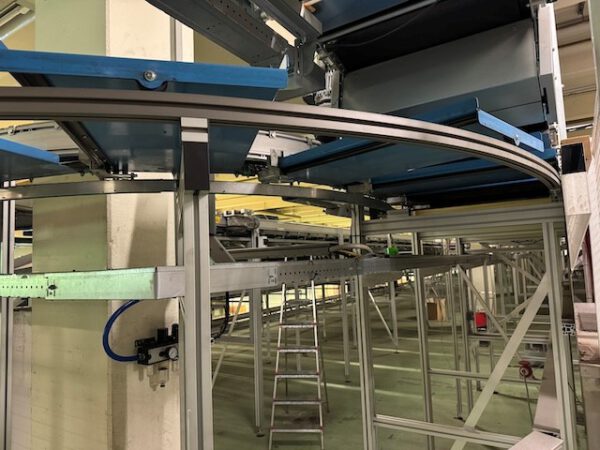 Sorter für leichte Lasten, Optimus, SORTIER­­ANLAGE  OPTISORTER HORIZONTAL, 200 Schalen, 261 Ziele – Bild 3