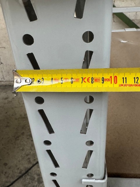 Palettenregal, Hofe, Rahmenhöhe ca. 3,50m bis 4m, Traversenlänge: 2,70m, lagertechnik Palettenregal, Hofe, Rahmenhöhe ca. 3,50m bis 4m, Traversenlänge: 2,70m, – Bild 21