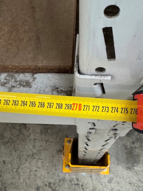 Palettenregal, Hofe, Rahmenhöhe ca. 3,50m bis 4m, Traversenlänge: 2,70m, lagertechnik Palettenregal, Hofe, Rahmenhöhe ca. 3,50m bis 4m, Traversenlänge: 2,70m, – Bild 23