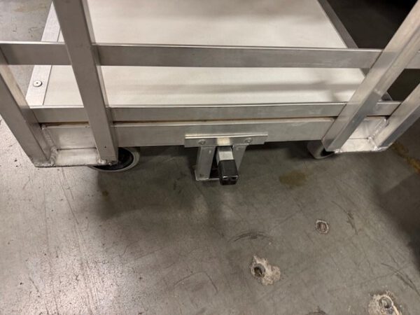 148 Stück große Kommissionierwagen / Transportwagen mit 4 Böden und Treppe, Alu – Bild 25