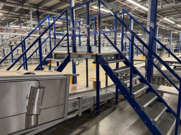 3x Übergang / Treppe / Überstieg z.B. für Fördertechnik – Bild 3
