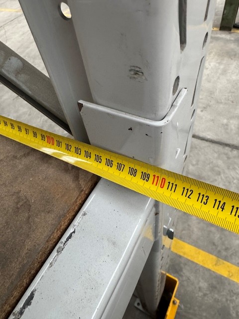 Palettenregal, Hofe, Rahmenhöhe ca. 3,50m bis 4m, Traversenlänge: 2,70m, lagertechnik Palettenregal, Hofe, Rahmenhöhe ca. 3,50m bis 4m, Traversenlänge: 2,70m, – Bild 4