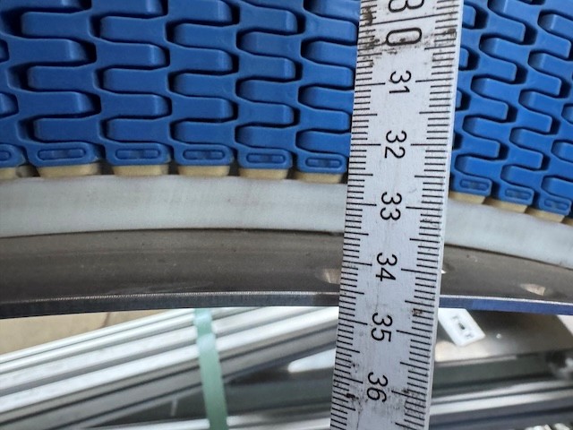 Scharnierbandförderer Kurve, angetrieben lagertechnik Scharnierbandförderer Kurve, angetrieben – Bild 4