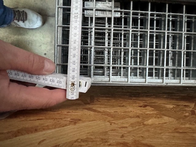 20x Gitterroste, 1m x 1,20m lagertechnik 20x Gitterroste, 1m x 1,20m – Bild 4