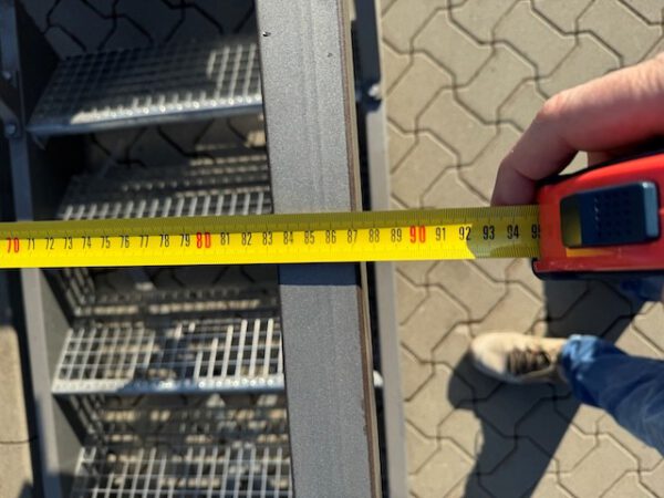 3x Treppe, z.B. für Fachbodenregalanlagen, Lagerbühnen etc, – Bild 4