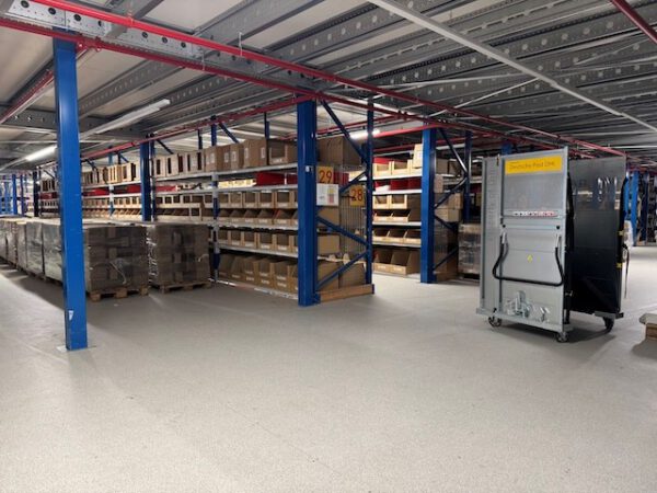 Picktower, 4 geschossige Fachbodenregalanlage, Nedcon, ca. 6.000m2 Grundfläche = gesamt ca. 24.000m2, Gesamt: 502.816 Kistenstellplätze Kisten / Karton in 60x40cm! – Bild 31