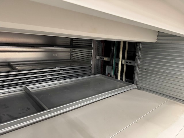 3x Liftsystem, Kardex XP 500, ca. 3m hoch, 450kg / Tablar, Tablar: ca. 3m x 86cm lagertechnik 3x Liftsystem, Kardex XP 500, ca. 3m hoch, 450kg / Tablar, Tablar: ca. 3m x 86cm – Bild 32