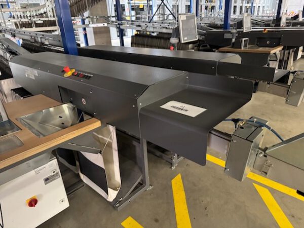 Poket Sorter System, Dürkopp, mit Taschenpuffer mit 13.000 Plätzen, gesamt über 40.000 Taschen, über 2KM Schienen, Weichen, Steigförderer, Steuerungsteile, Ersatzteilen – Bild 38