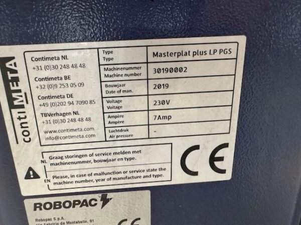 Palettenwickler, Robopac mit umlaufender Auffahrrampe – Bild 5