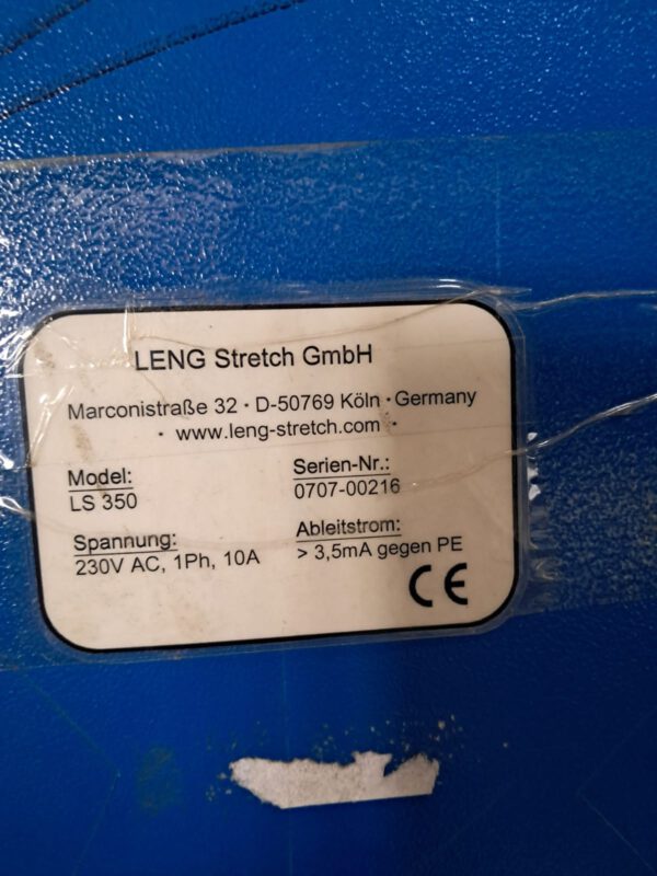 Palettenwickler, Leng Strech GmbH, LS 350 – Bild 5