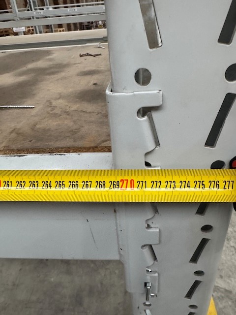 Palettenregal, Hofe, Rahmenhöhe ca. 3,50m bis 4m, Traversenlänge: 2,70m, lagertechnik Palettenregal, Hofe, Rahmenhöhe ca. 3,50m bis 4m, Traversenlänge: 2,70m, – Bild 5