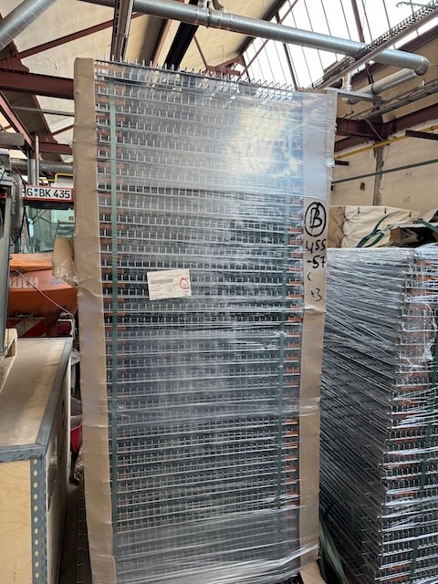 189 Stück Gitterauflagen, 1 to. / Palettenplatz, für Palettenregale 1,05m tief lagertechnik 189 Stück Gitterauflagen, 1 to. / Palettenplatz, für Palettenregale 1,05m tief – Bild 7