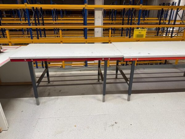 242m2 Stahlbau-Systembühne / Lagerbühne / Mezzanine, Jungheinrich, 800kg/m2, inkl. Aufzug, ca. 10,30m Spannweite – Bild 5