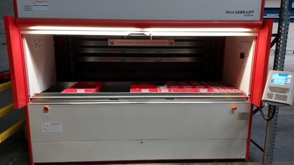 Liftsystem, Hänel High Speed, ca. 10m hoch, 450kg / Tablar, Tablar: ca. 2,86m x 82cm, 88 Tablare – Bild 5